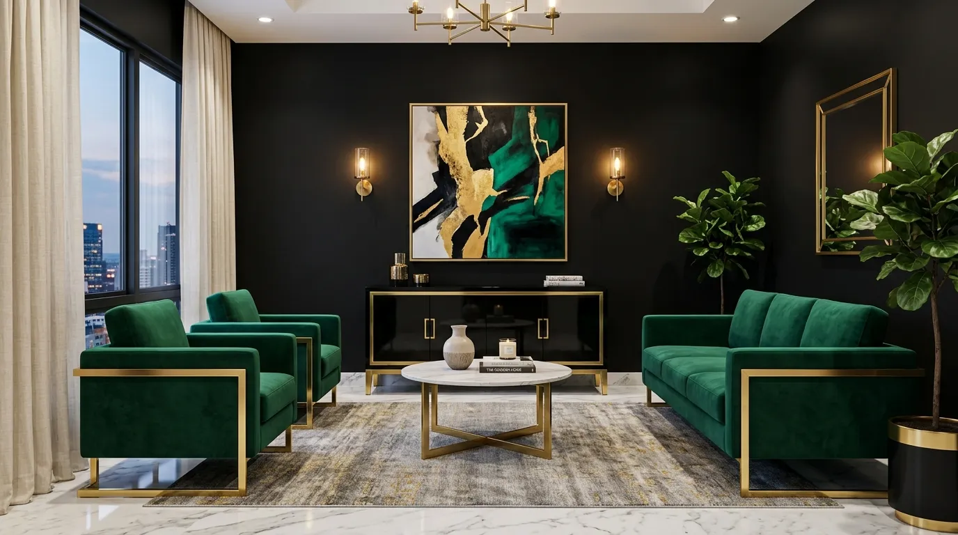 Gold Trim Furniture