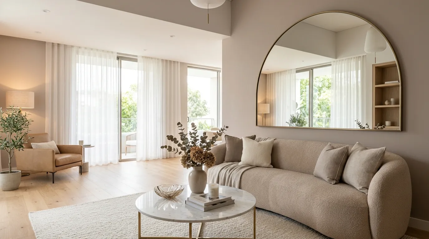Large Mirror Accent