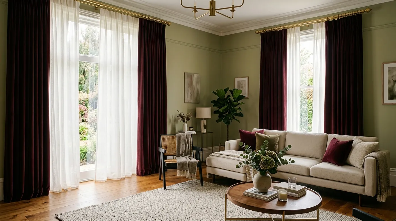 Plush Curtain Layers