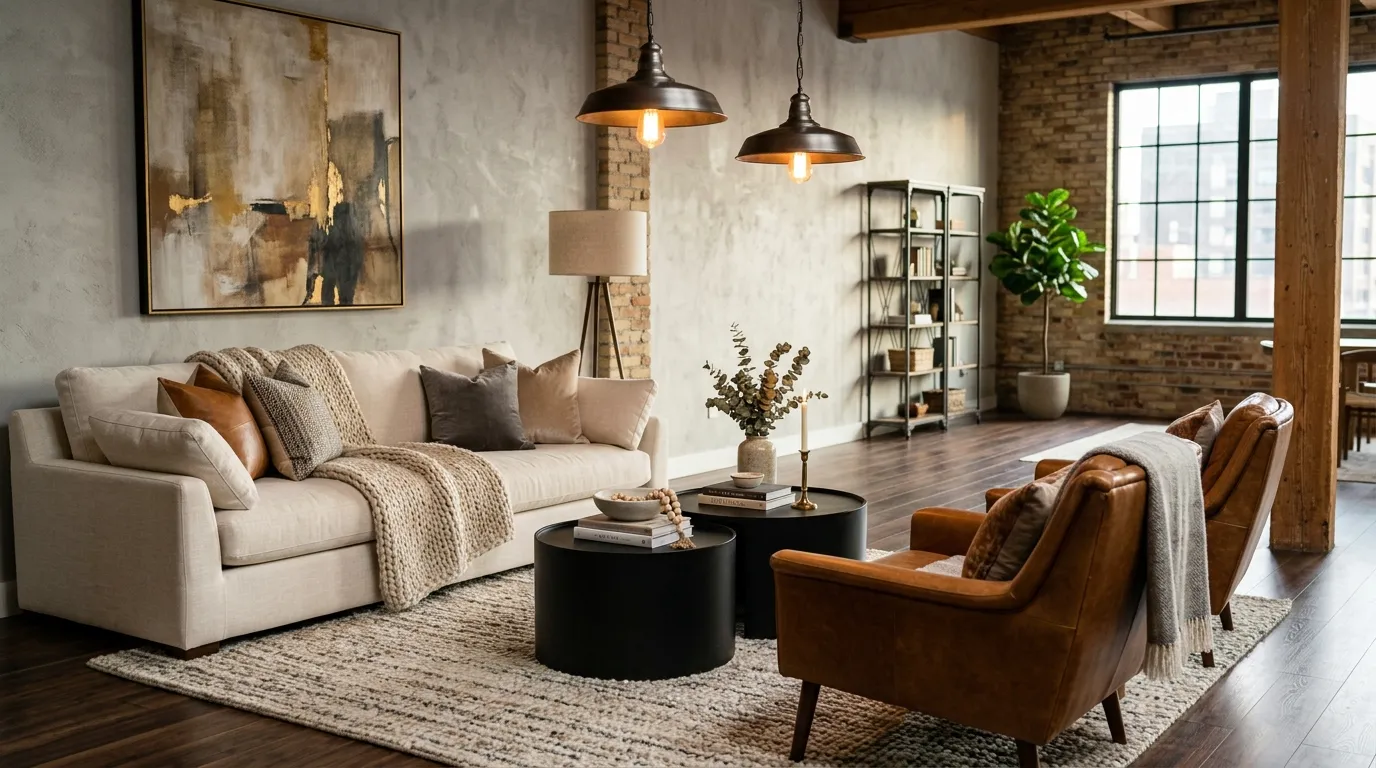 Leather Accent Seating