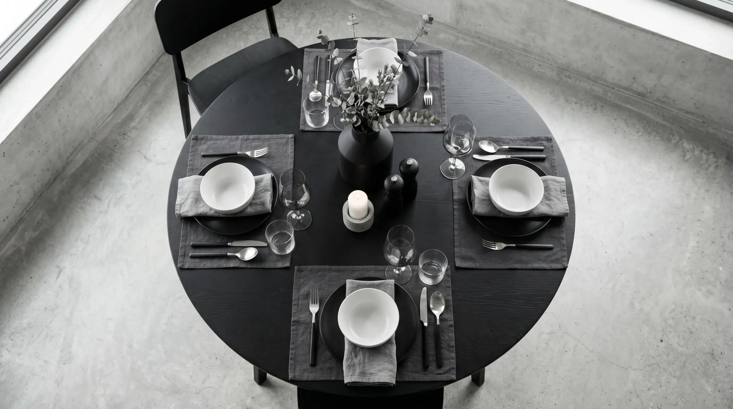Monochrome Table Palette