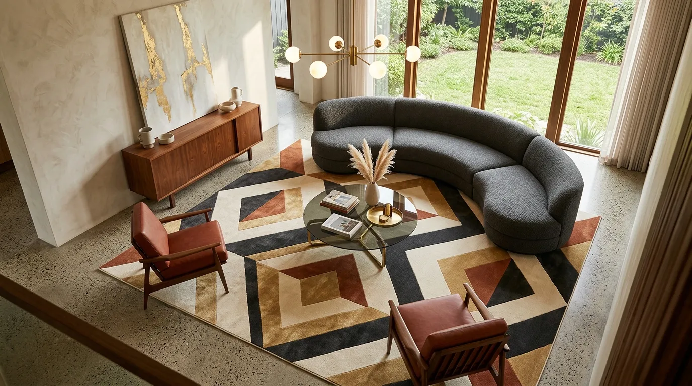Geometric Statement Rug