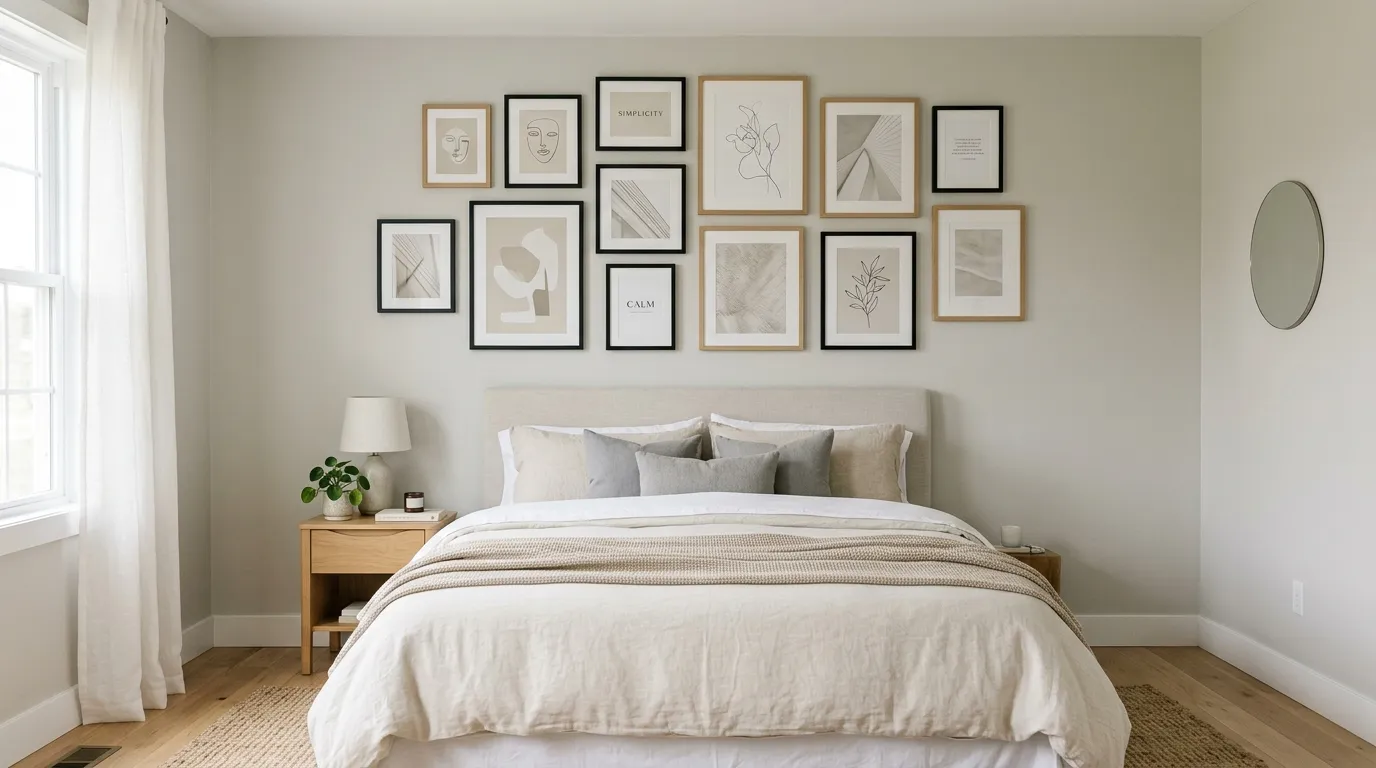 Neutral Gallery Wall