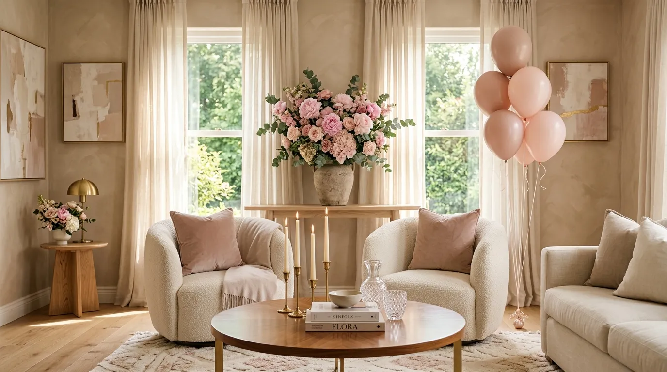 Soft Pink Florals