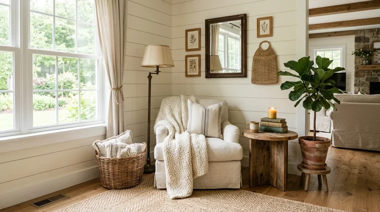 corner decorating ideas living room farmhouse
