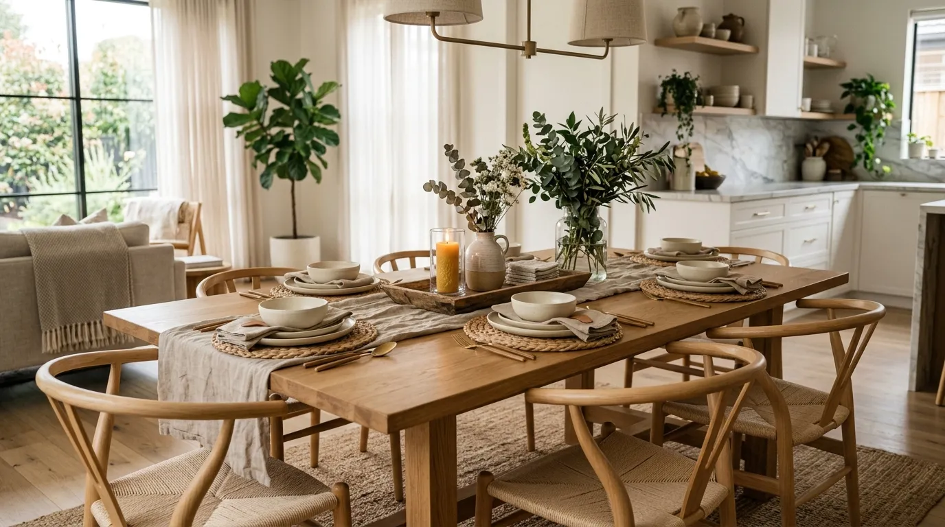 dining room table decor everyday