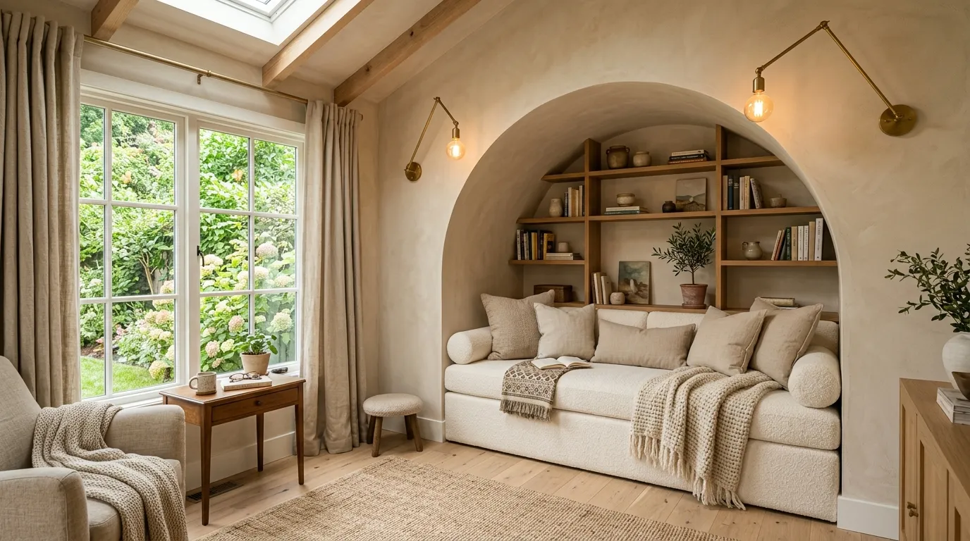 Arched Reading Nook