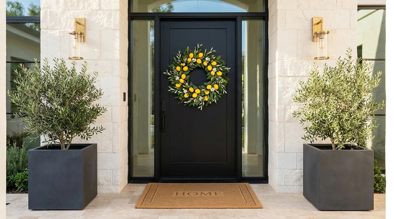 Citrus Luxe Wreath