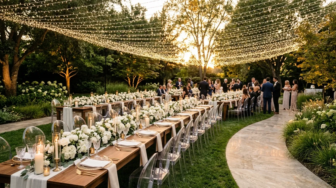 Floating Light Canopy