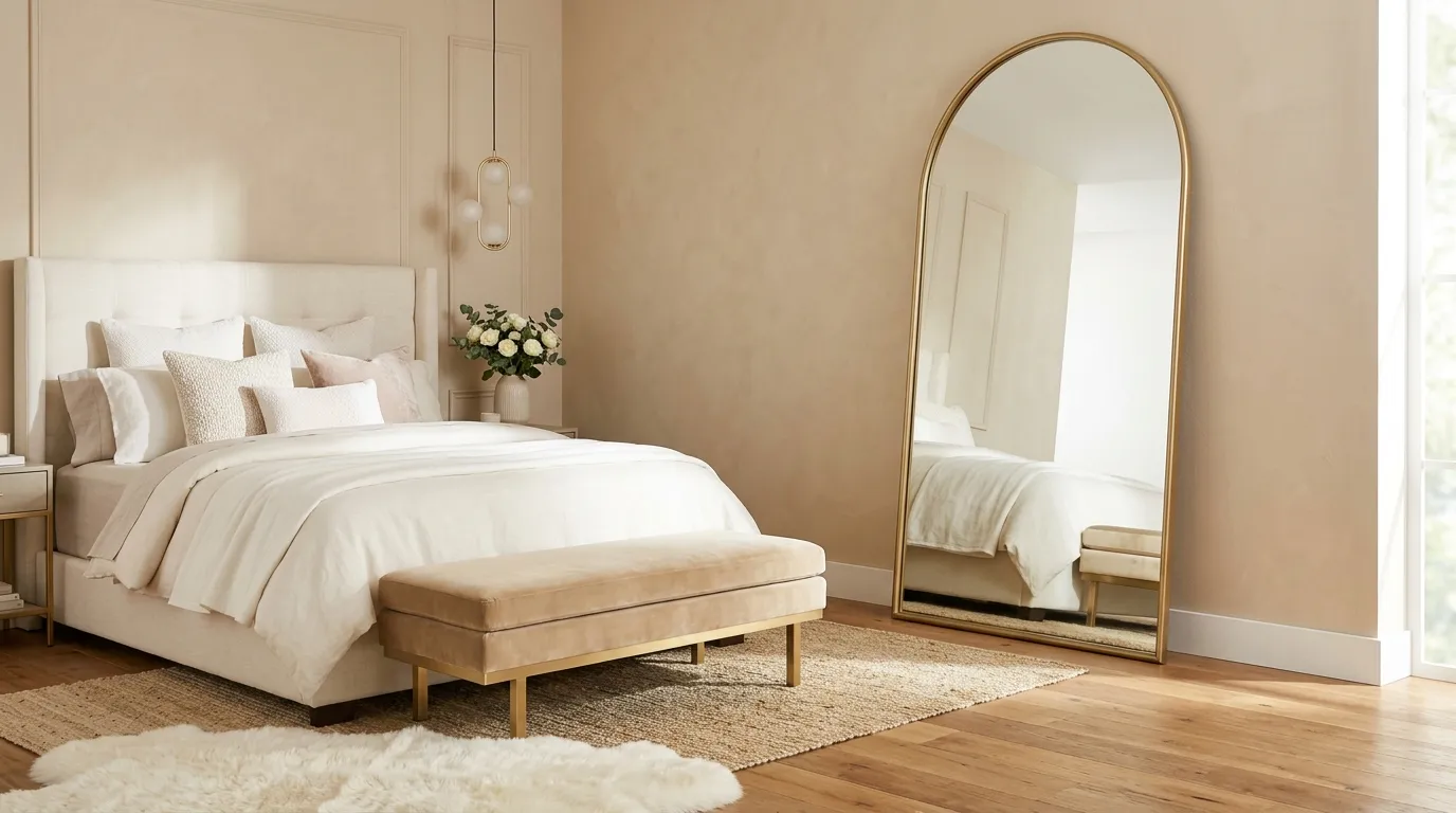Oversized Arched Mirror