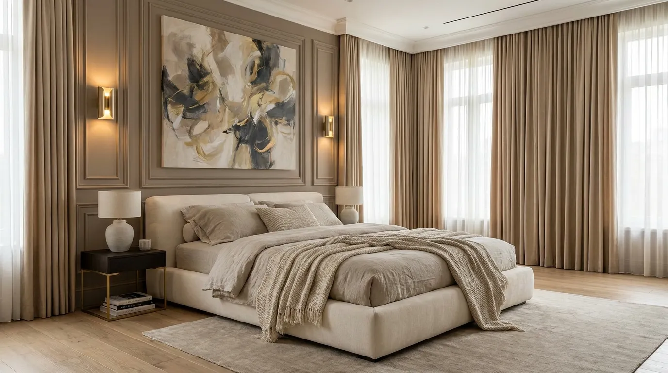 Oversized Framed Art