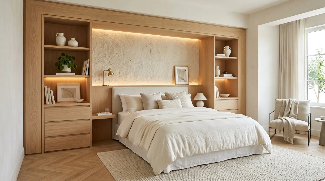 Built-In Bed Alcove