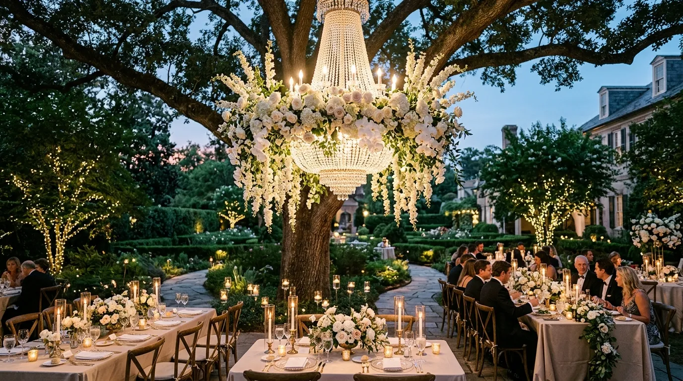 Crystal Chandelier Tree