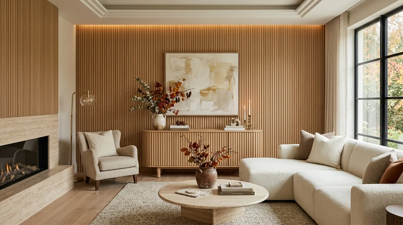 Fluted Wood Details