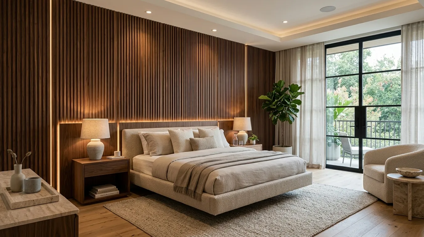 Fluted Wood Panels