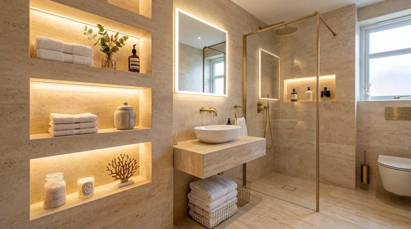 Illuminated Wall Niches