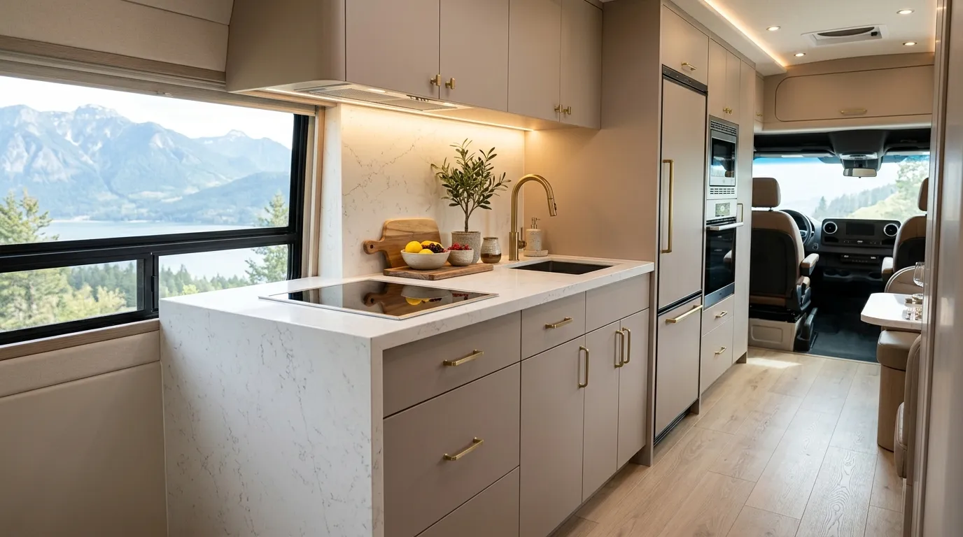Waterfall Edge Countertops