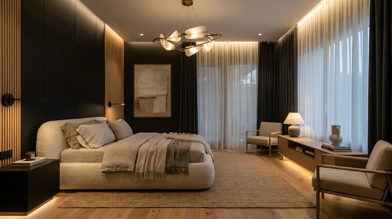 Soft Black Serenity