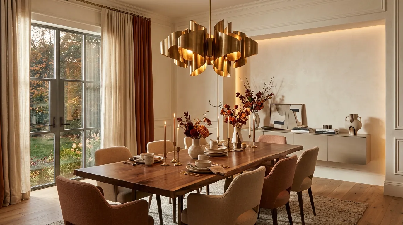 Brass Statement Lighting