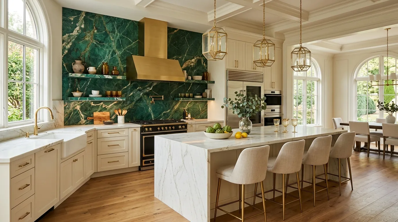 Emerald Stone Slabs