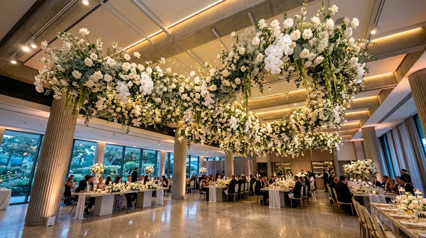 Hanging Floral Clouds