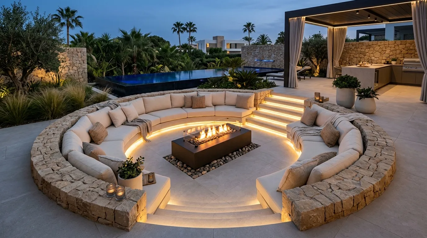 Sunken Conversation Pit