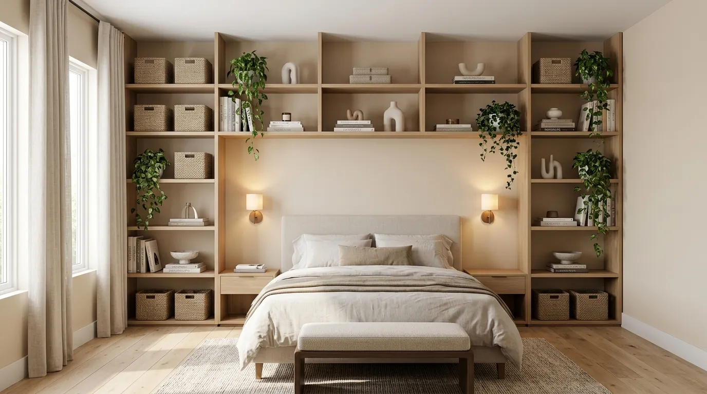 Vertical Open Shelving