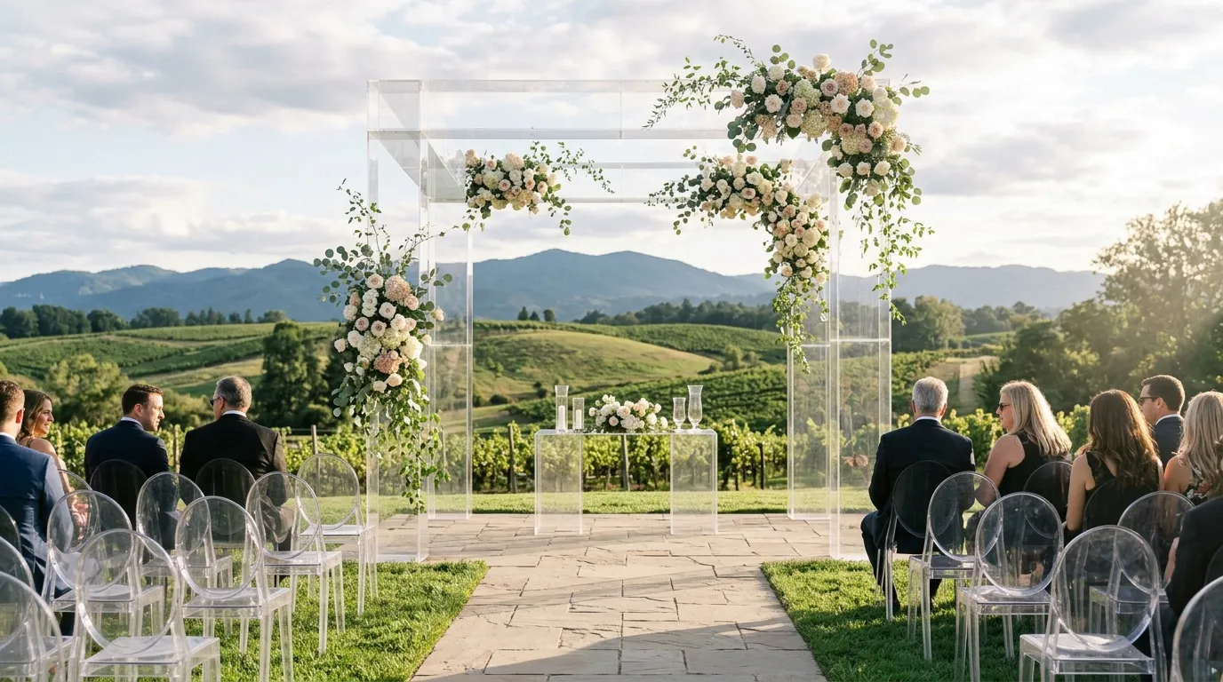 Acrylic Ceremony Frame