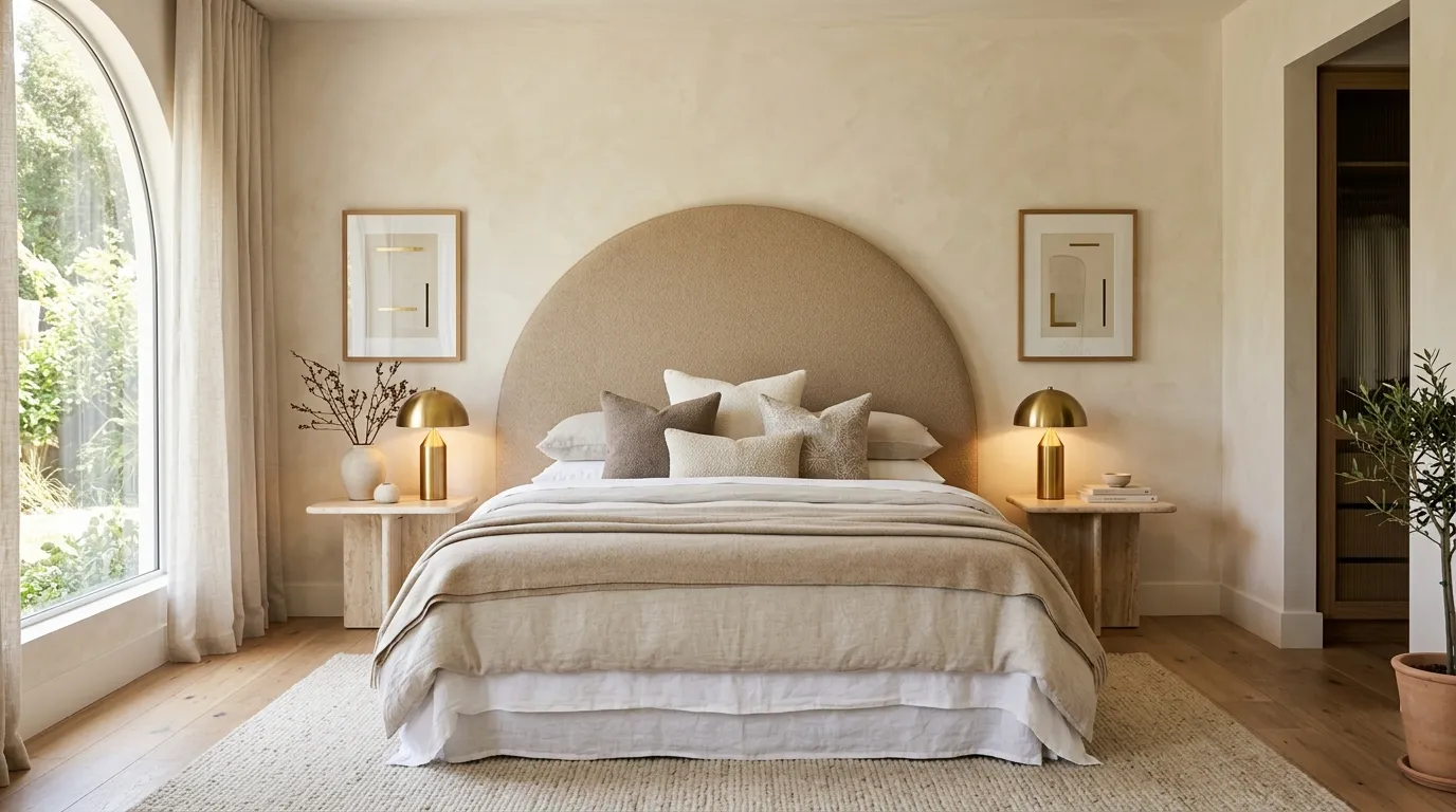 Arched Headboard Design
