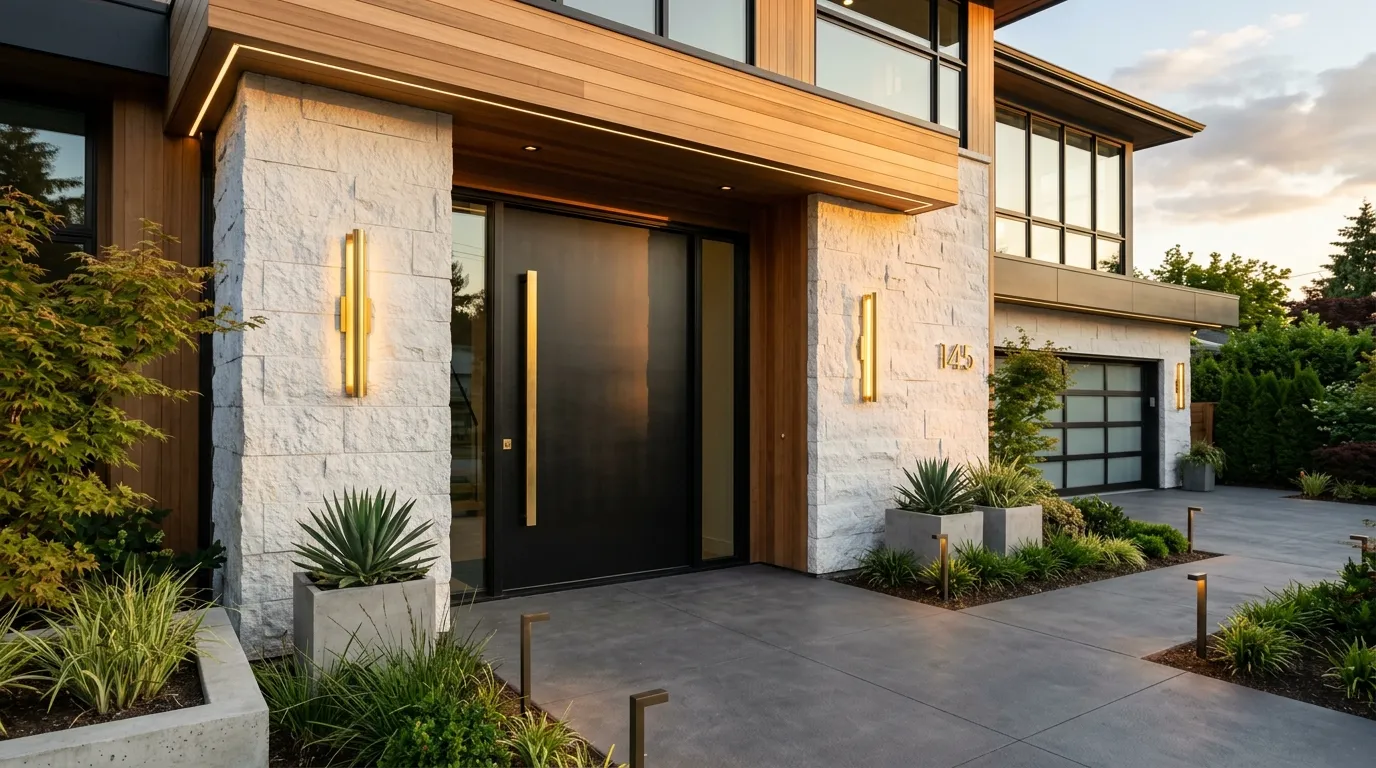 Black And Brass Entry