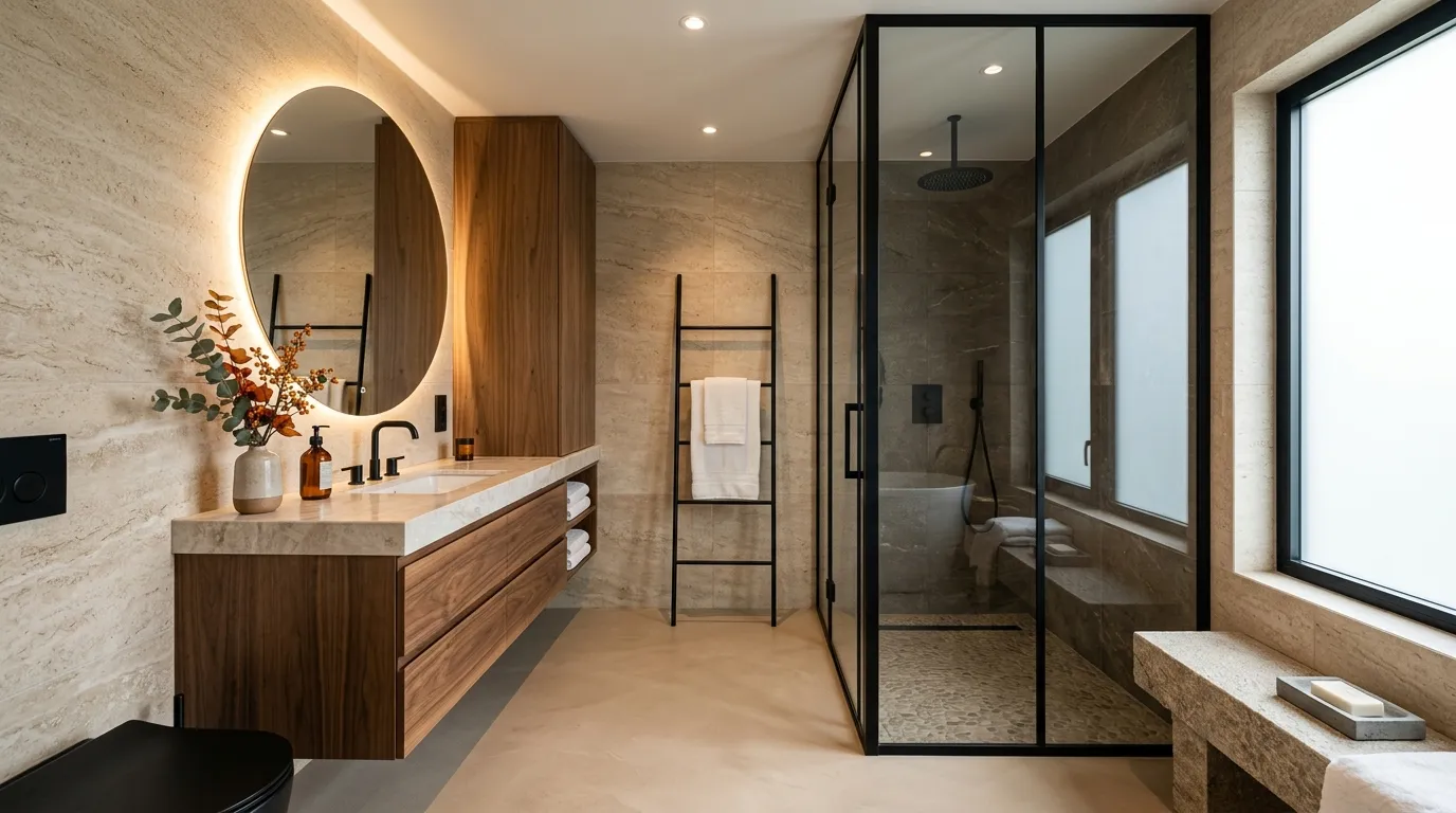 Black Framed Glass