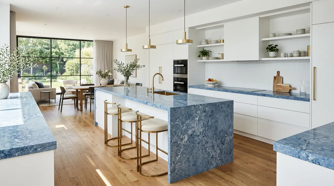Blue Quartz Surfaces