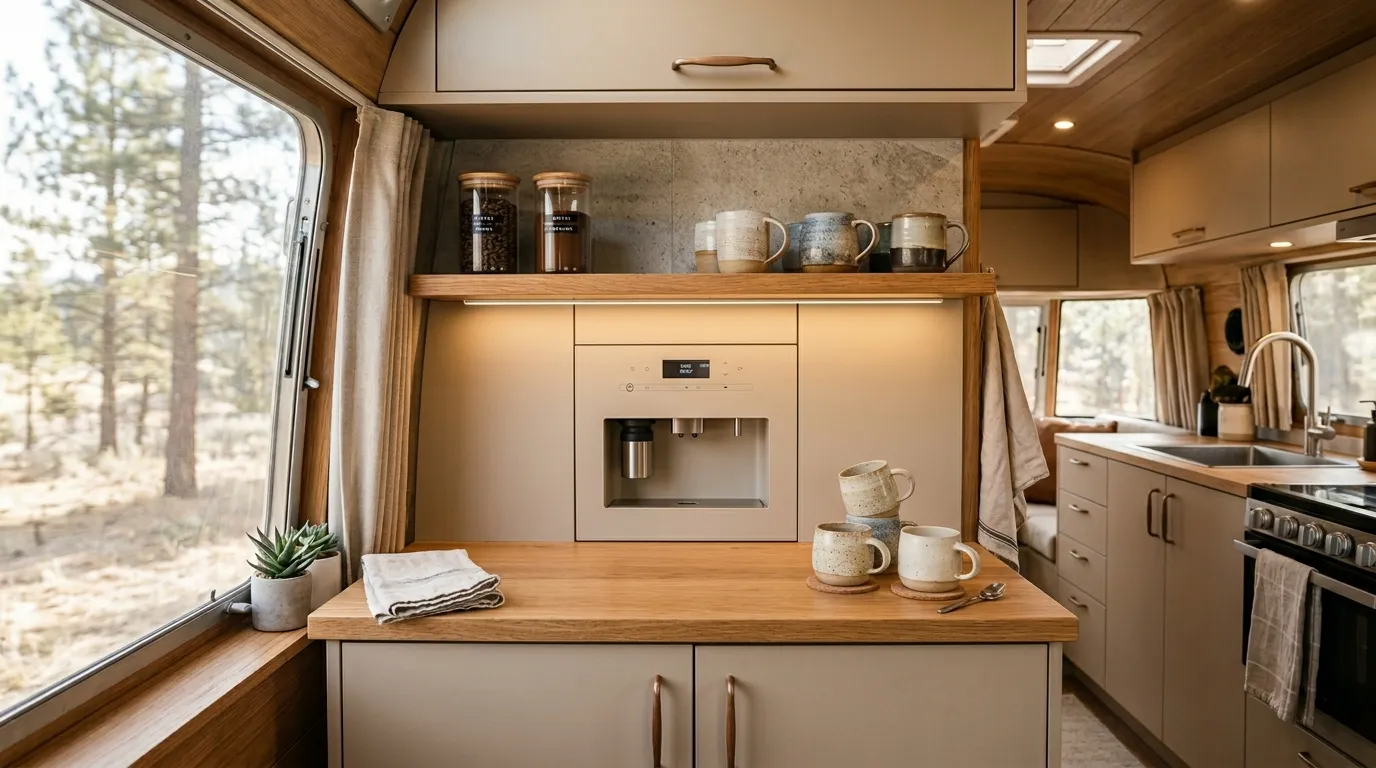Integrated Coffee Station
