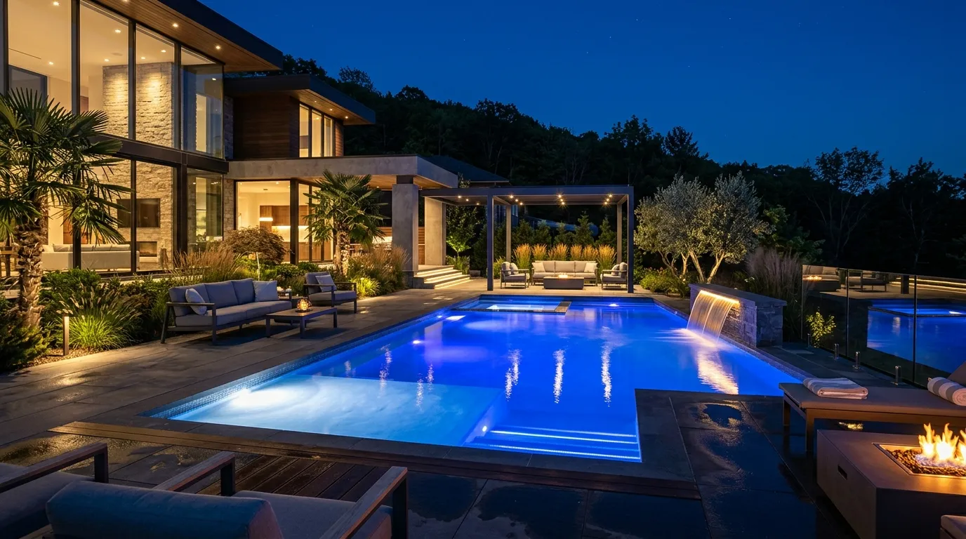 LED Glow Waterscape