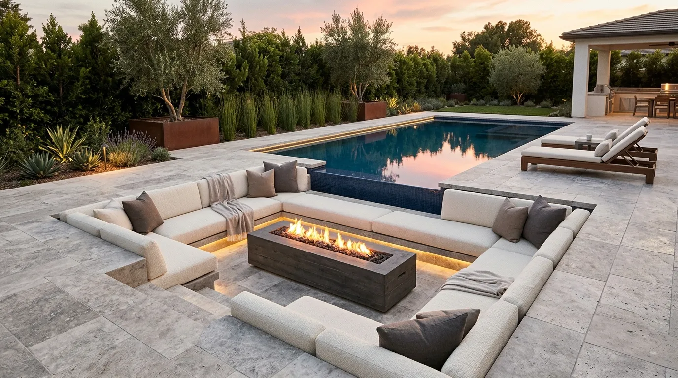 Sunken Lounge Nook