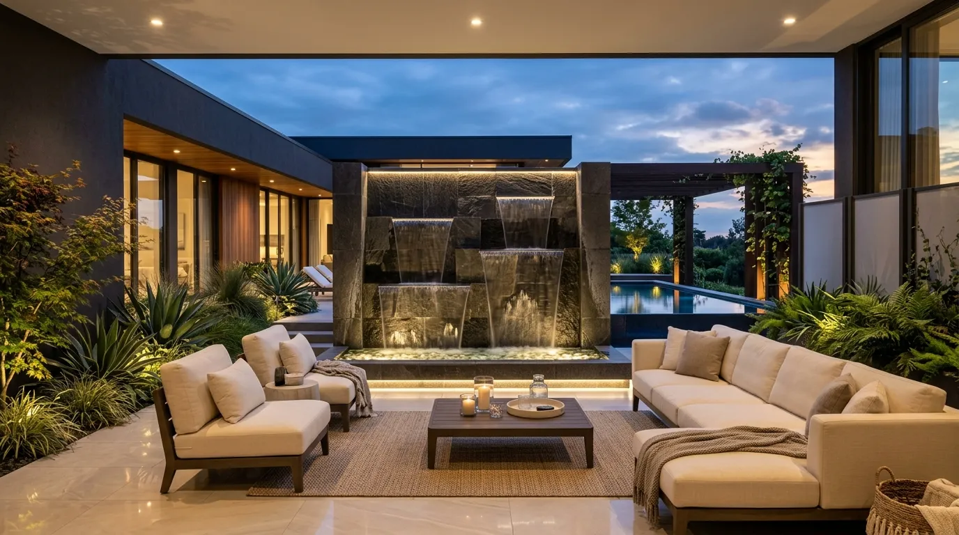 Water Feature Wall