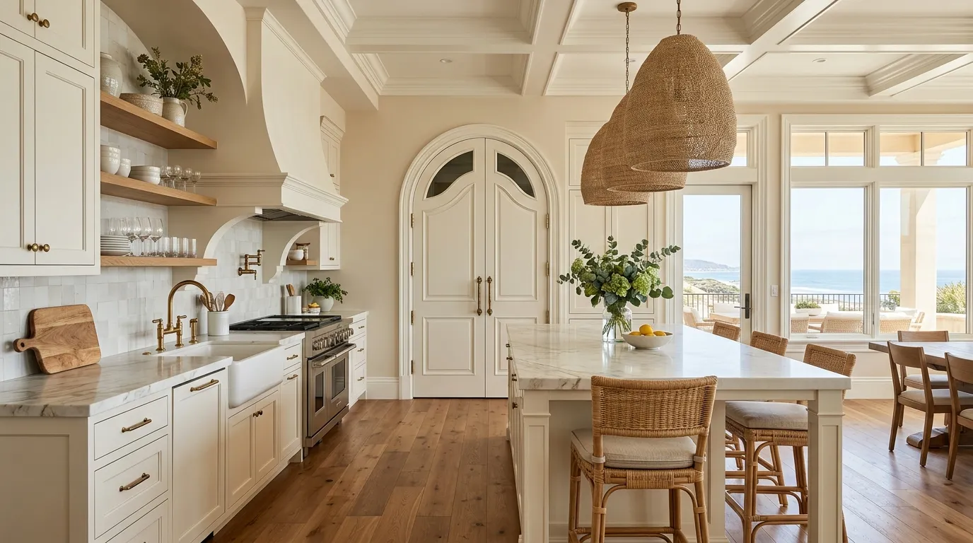 Arched Pantry Door