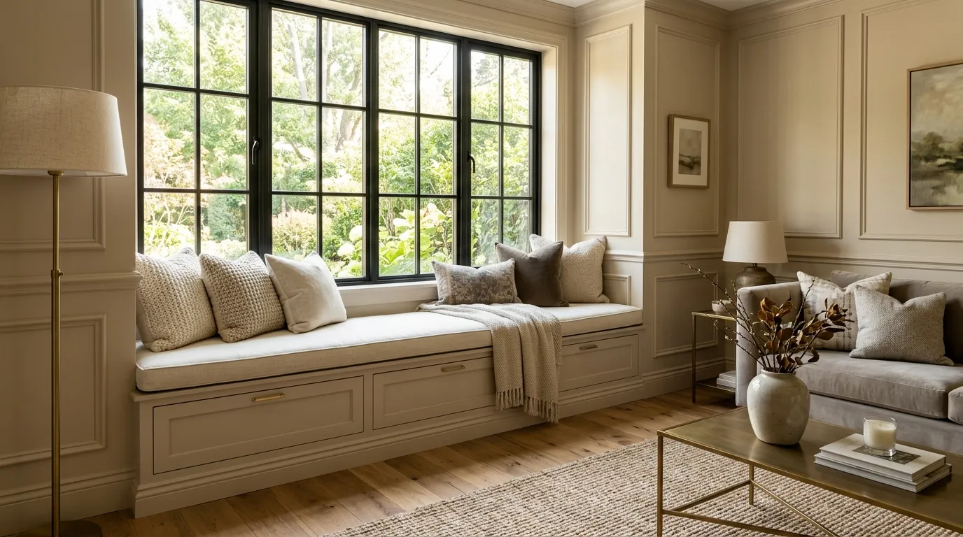 Built-In Window Bench