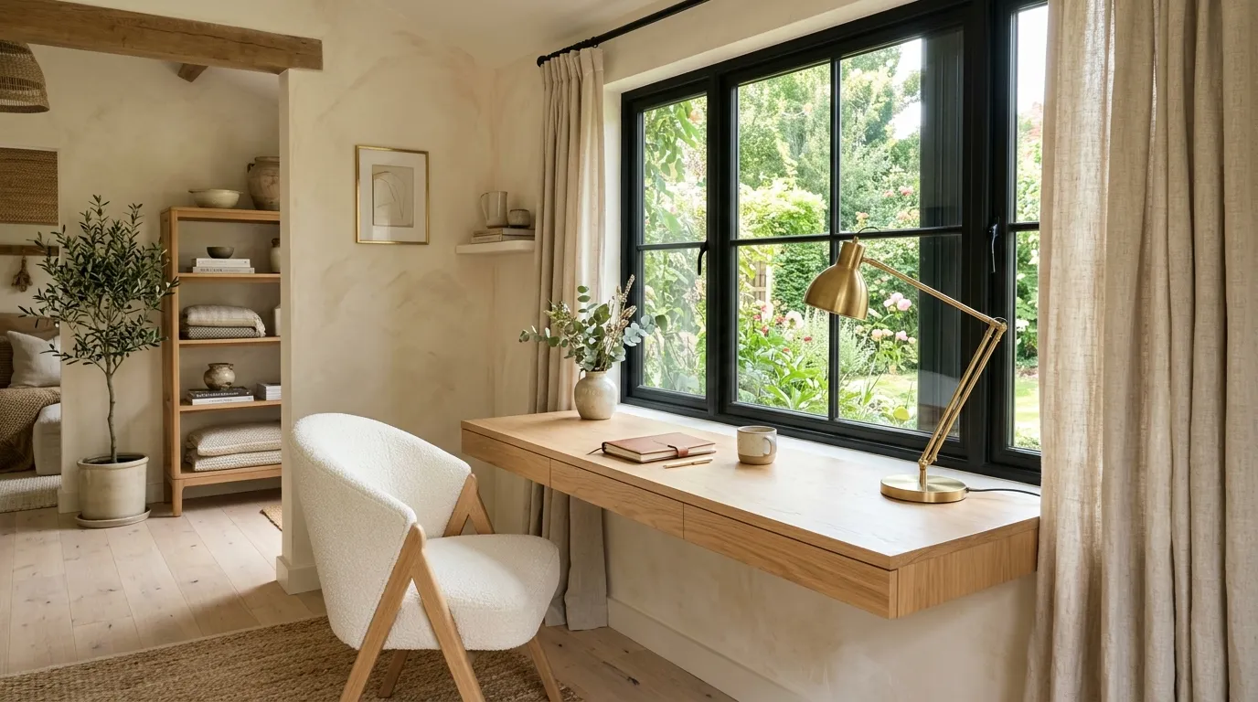 Built-In Writing Desk