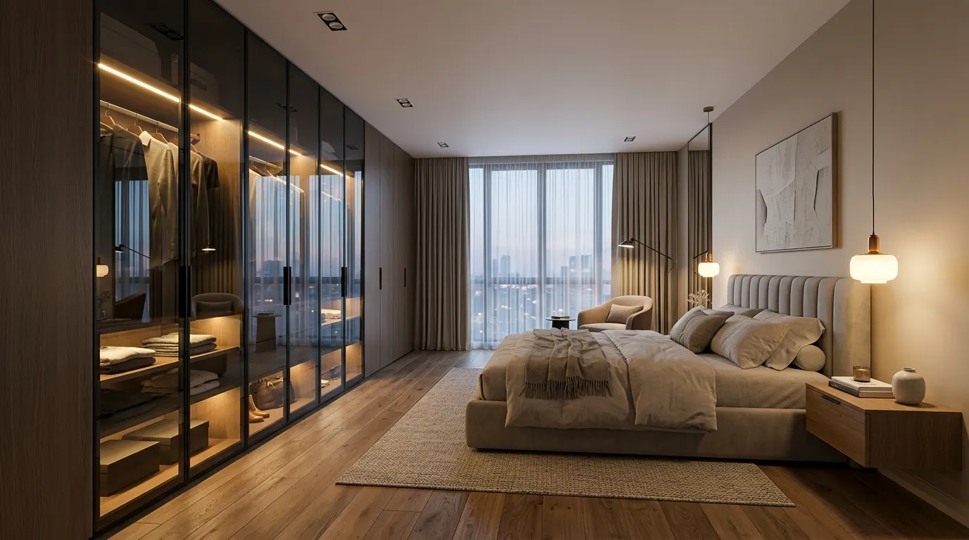 Glass Closet Doors