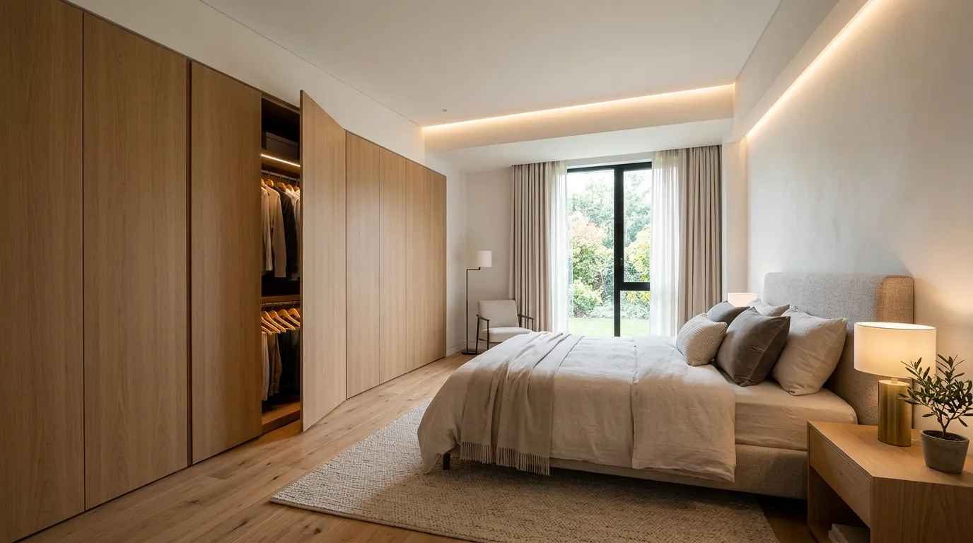 Hidden Walk-In Closet