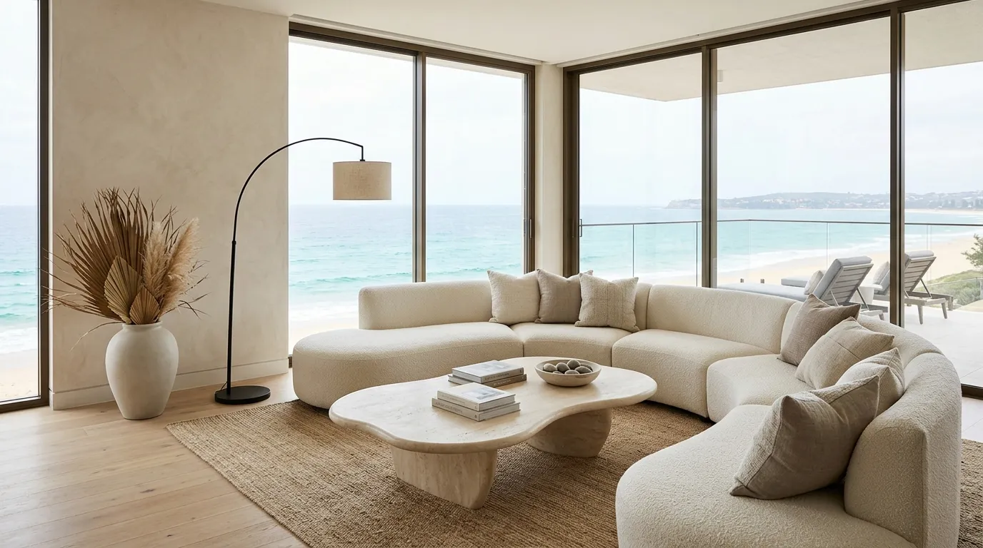 Limestone Coffee Table