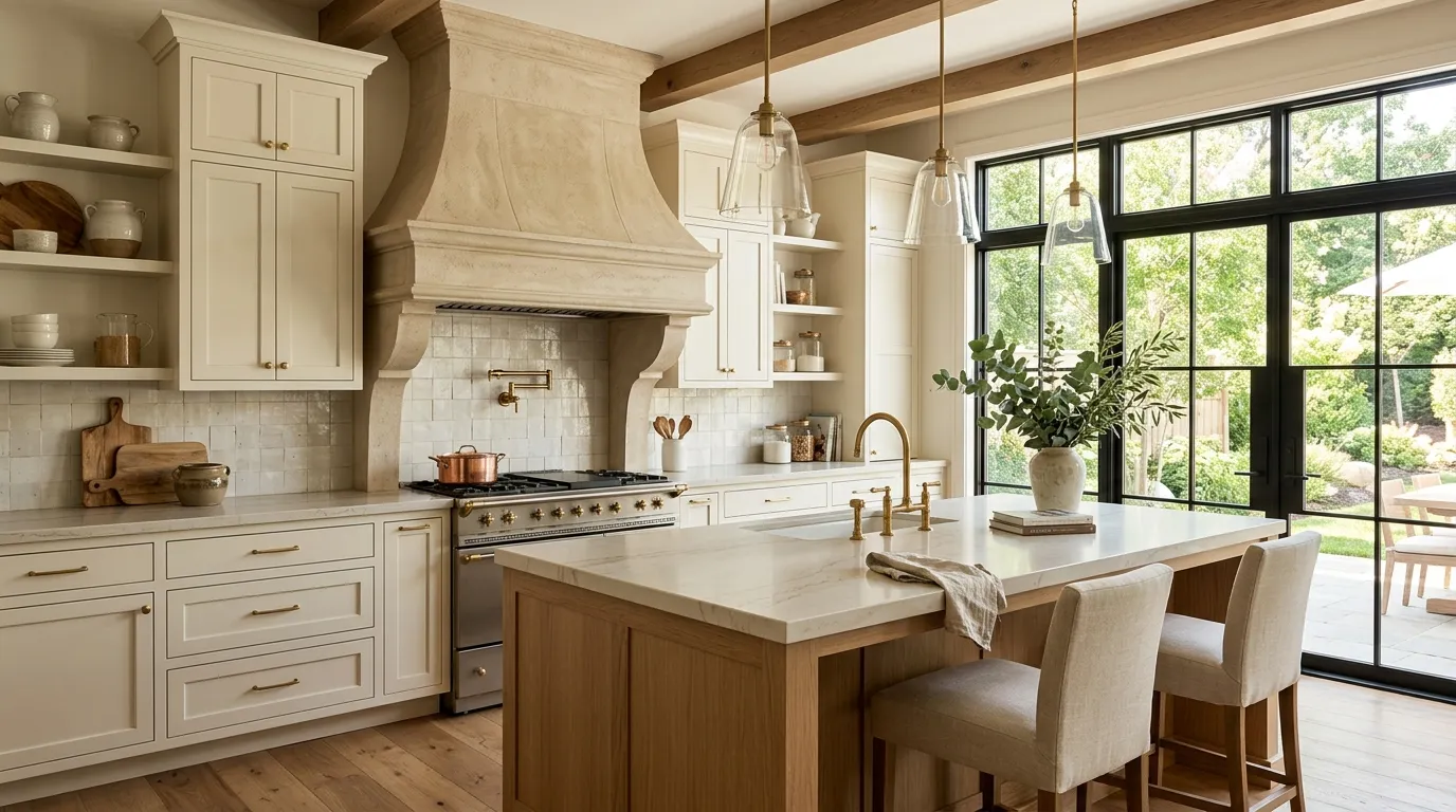 Limestone Range Hood