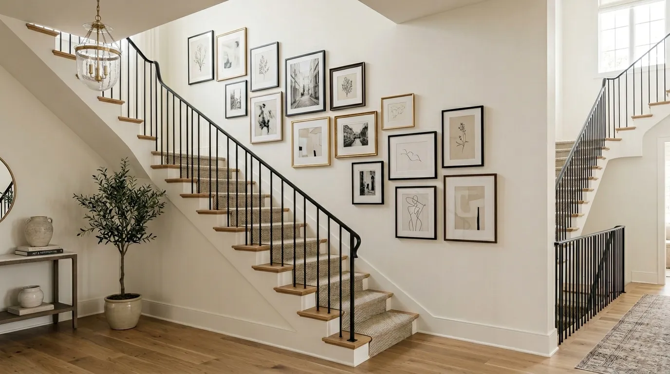 Vertical Staircase Display