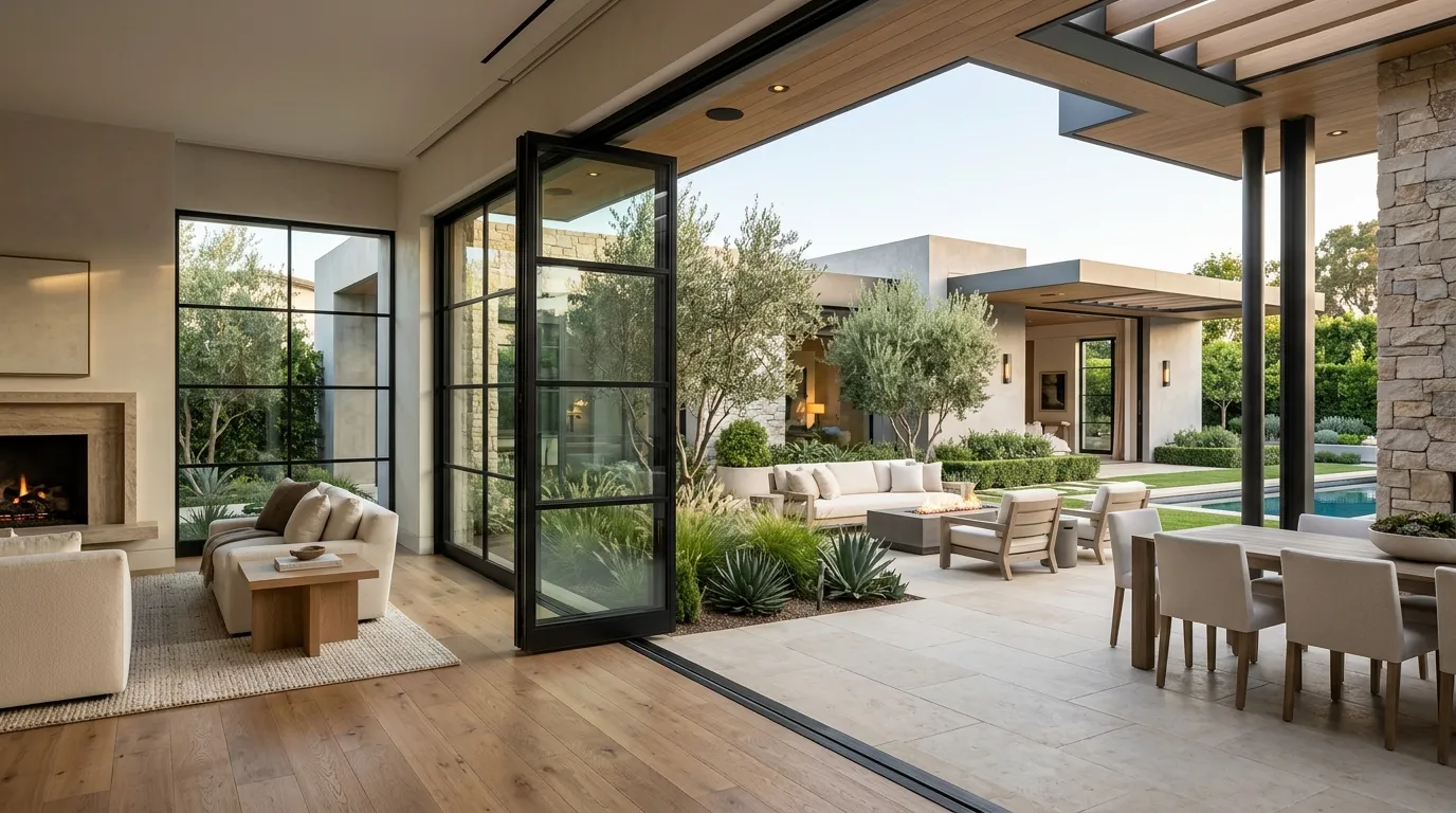 Black Frame Doors