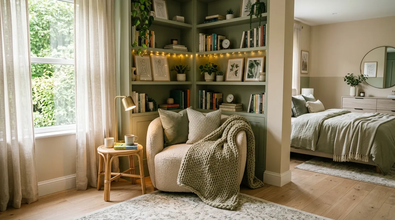 Corner Reading Nook