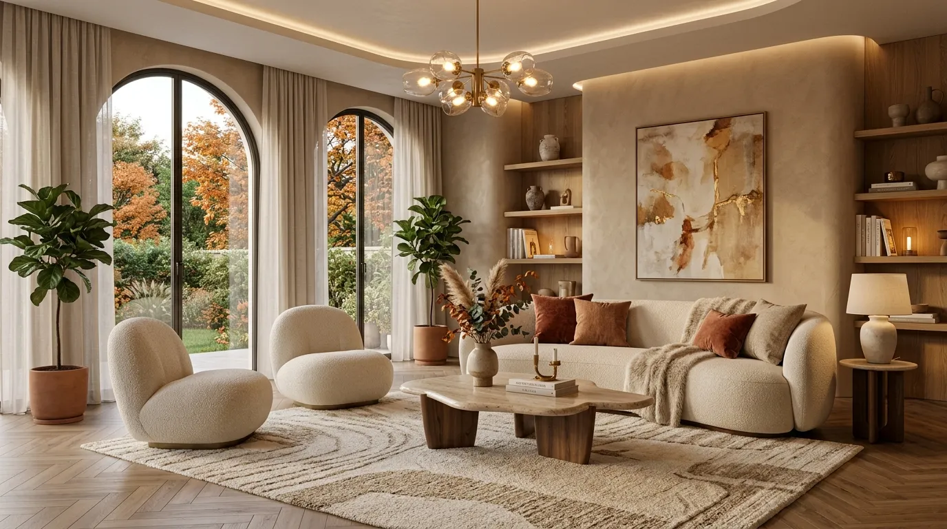 Curved Furniture Silhouettes