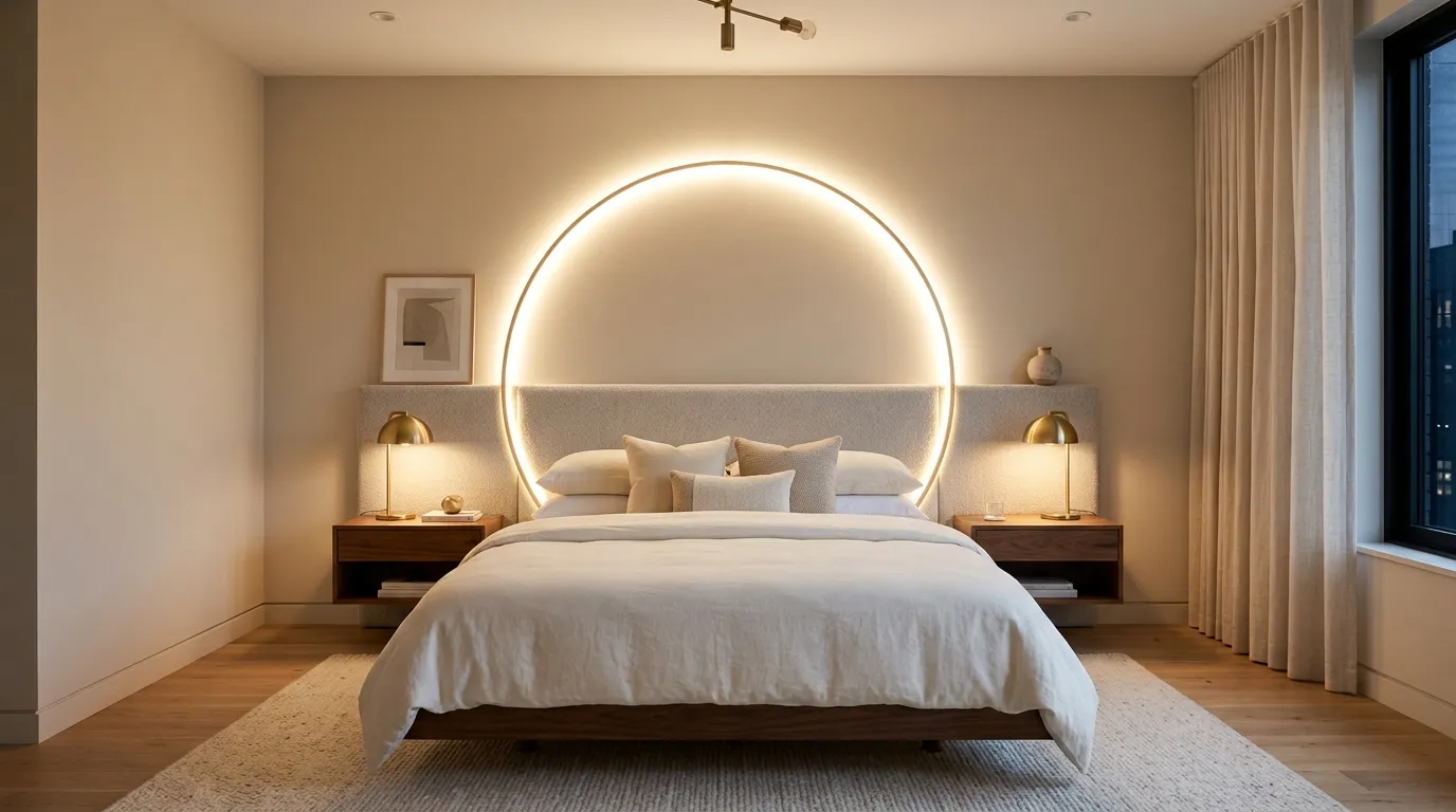 Curved LED Halo