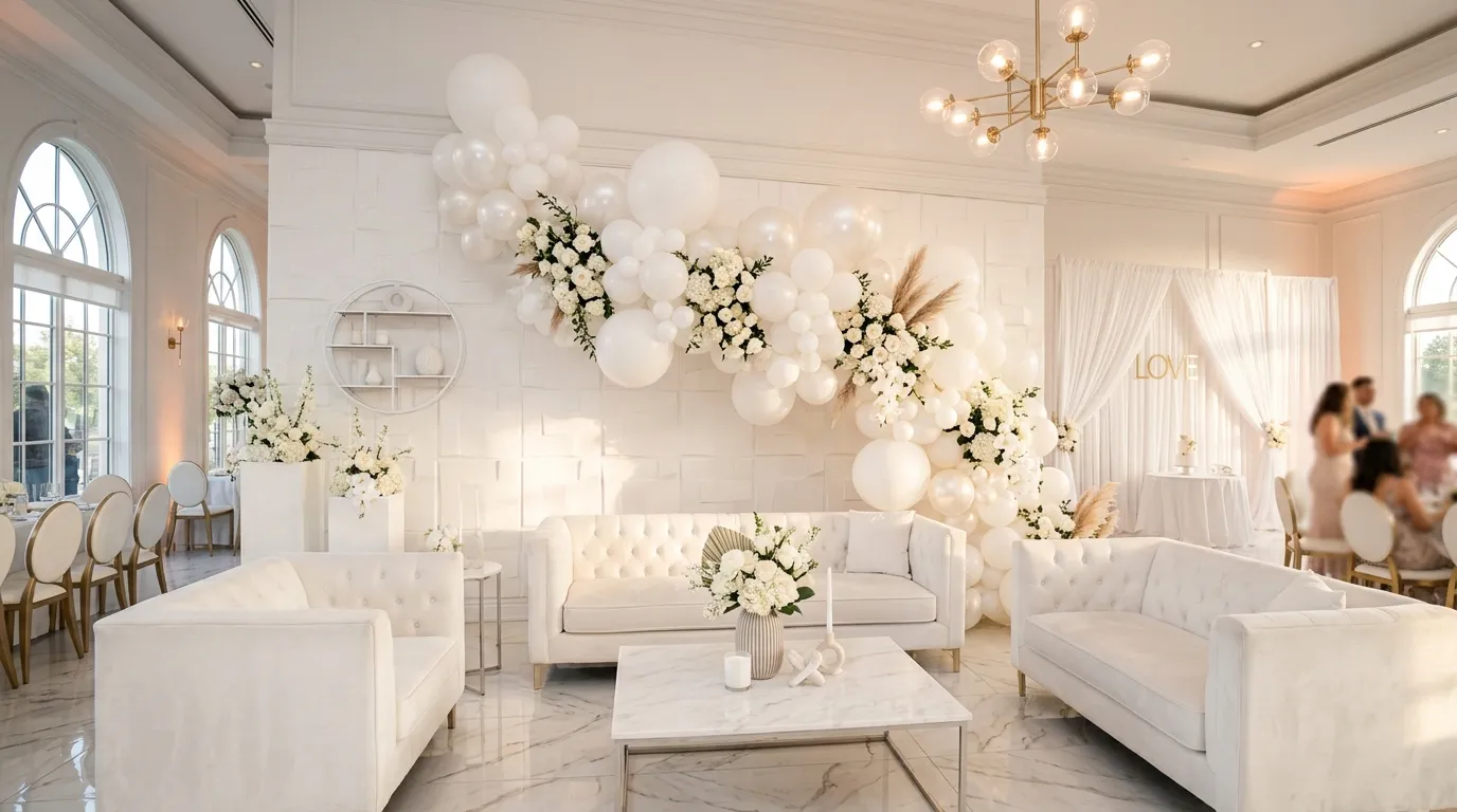 Monochrome White Setup
