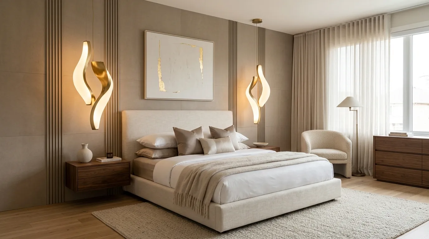Sculptural Pendant Lights